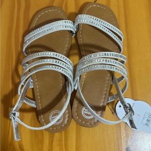Faded glory little girls sandals size 1